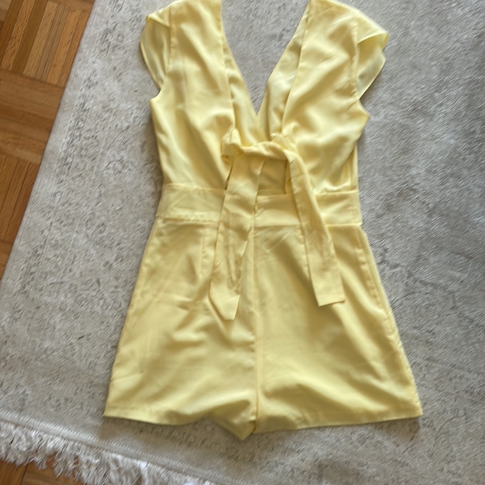 Bebe Yellow Romper - image 3